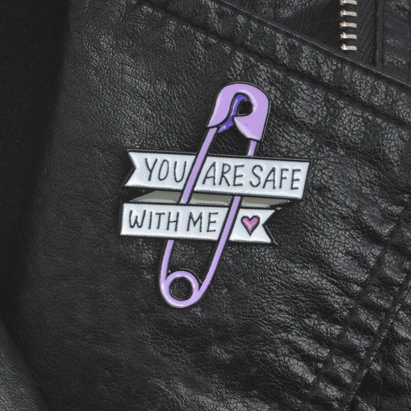 Safe With Me Badges: Your Guardian Angel. Always Watching. Always There.